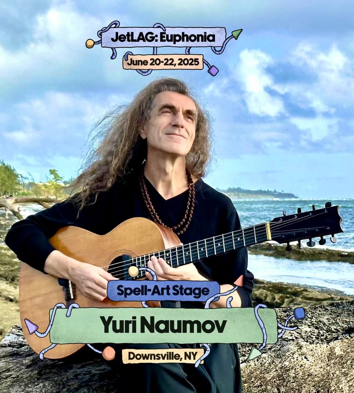 Yuri Naumov at JetLAG-2025 - Spell-Art Stage